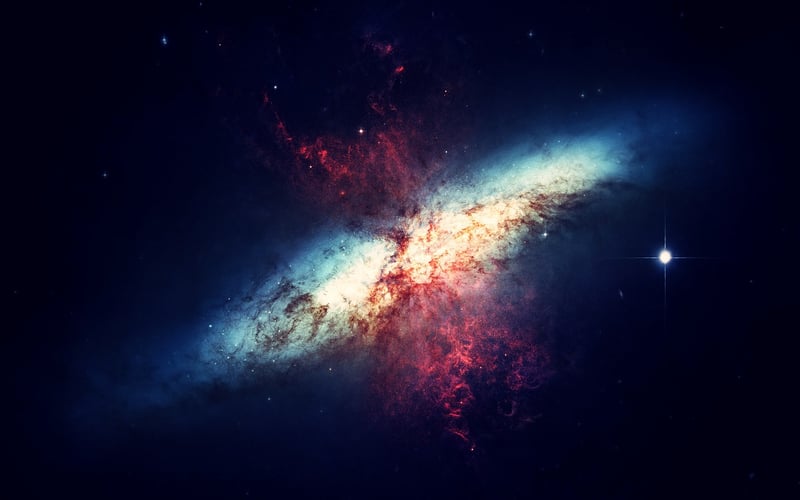 Meteor Shower Gown - Galaxy Dream